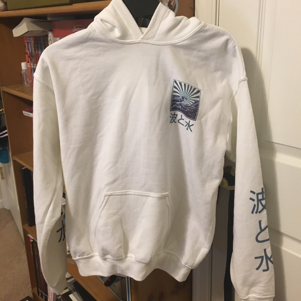 Great Wave Riot Society Hoodie (small fitting)